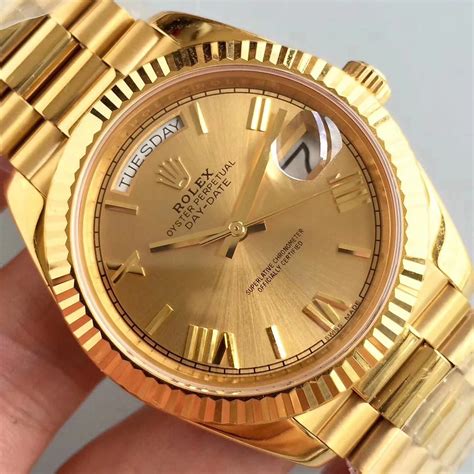 watches made of gold